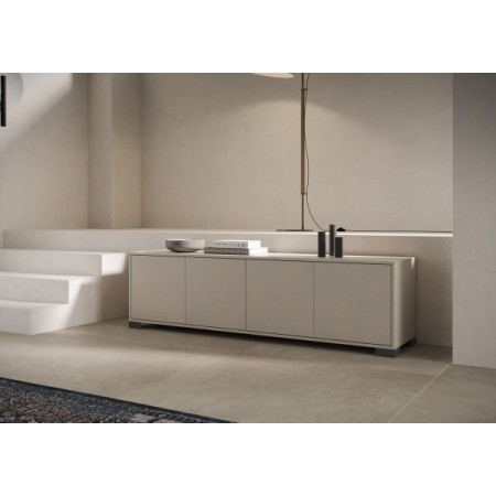 Porta TV 4 ante  Lumina colore cashmere