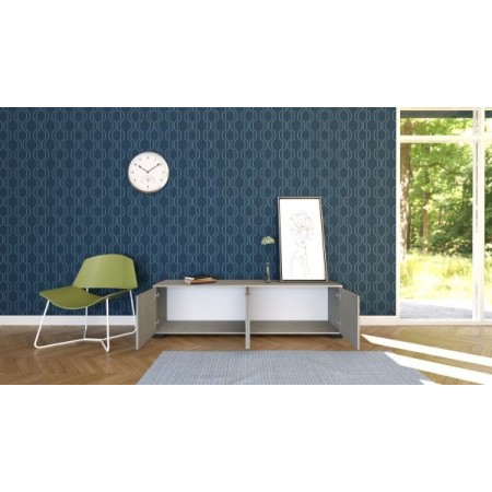 Porta TV 4 ante  Lumina colore cashmere