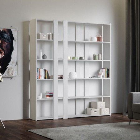Composizione A Kato colore bianco frassino