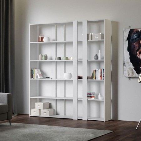 Composizione A Kato colore bianco frassino