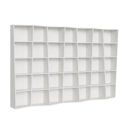 Libreria Trek 7 colore bianco frassino