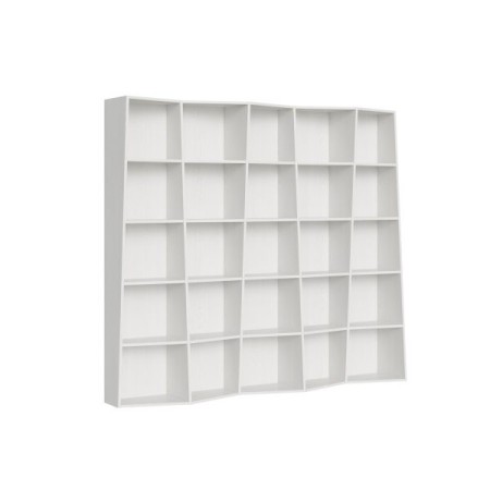 Libreria Trek 5 colore bianco frassino