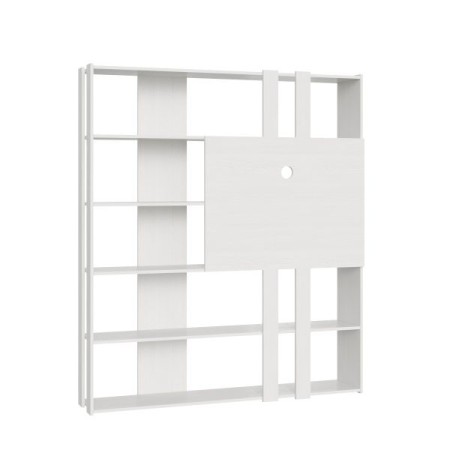 Composizione L Kato colore bianco frassino