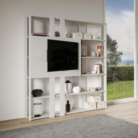 Composizione M Kato colore bianco frassino