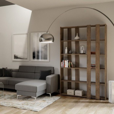 Composizione Small A Kato colore noce