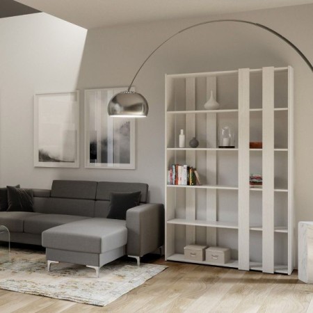 Composizione Small A Kato colore bianco frassino