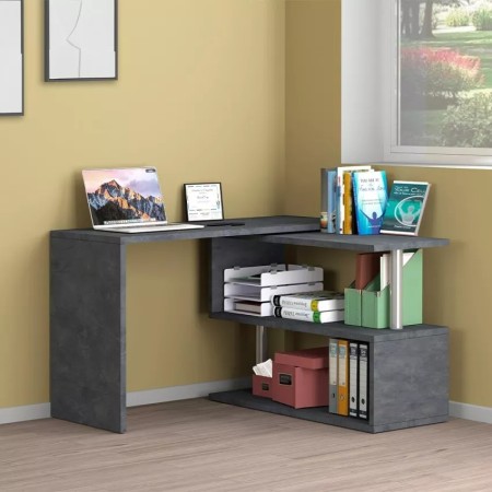 Scrivania girevole 2 ripiani Volta disponibili 3 colori