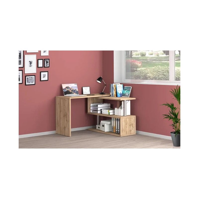 Scrivania girevole 2 ripiani Volta disponibili 3 colori Scrivania girevole 2 ripiani Volta disponibili 3 colori