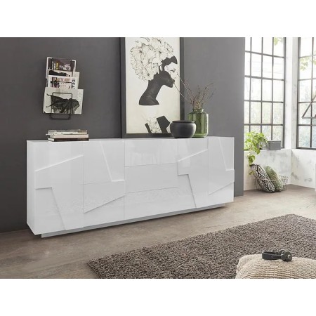 Credenza 4 ante e 3 cassetti Ping