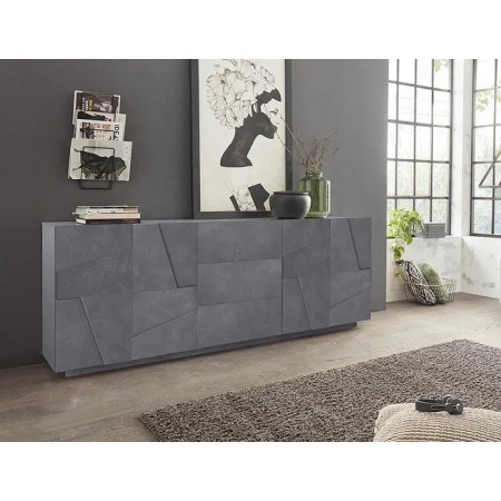 Credenza 4 ante e 3 cassetti Ping