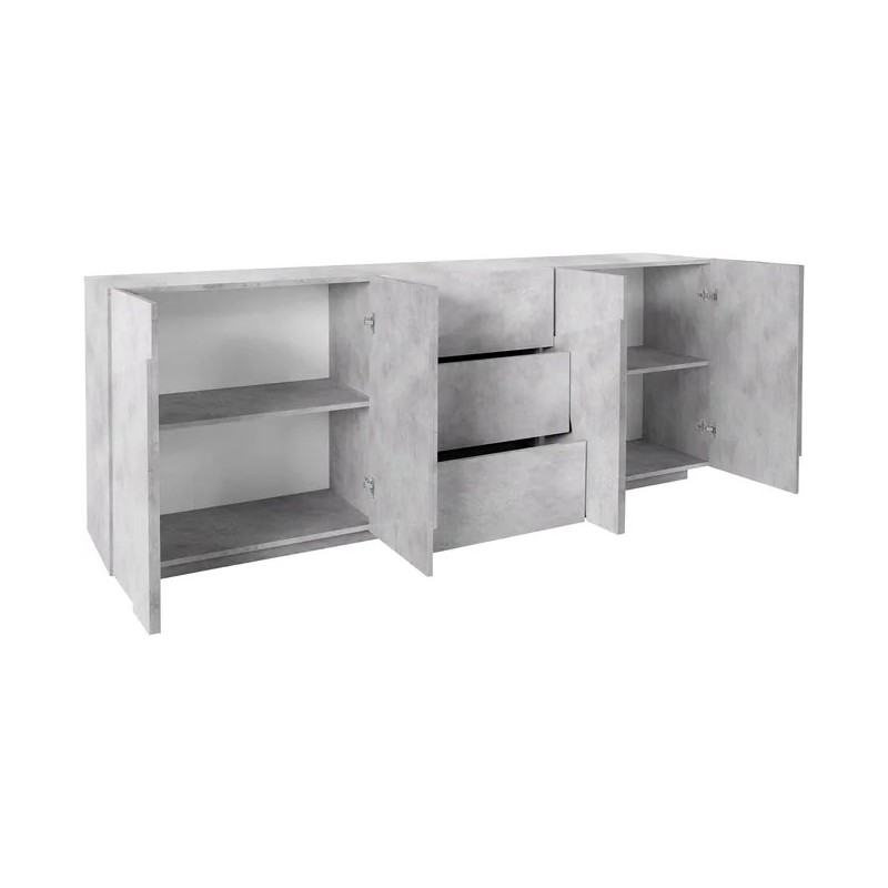 Credenza 4 ante e 3 cassetti Ping Credenza 4 ante e 3 cassetti Ping
