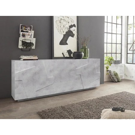 Credenza 4 ante e 3 cassetti Ping