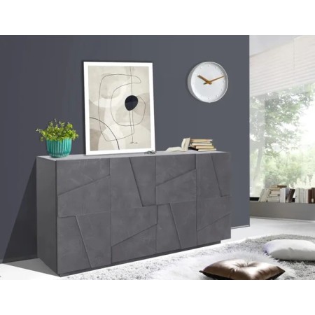 Credenza 4 ante e 4 ripiani Ping