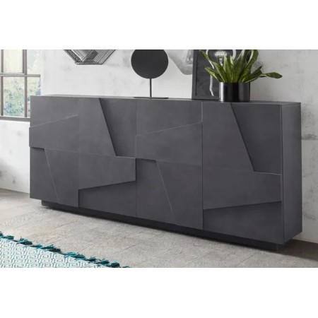 Credenza 4 ante e 4 ripiani Ping