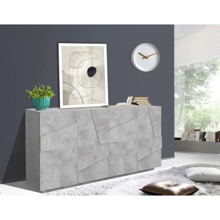 Credenza 4 ante e 4 ripiani Ping
