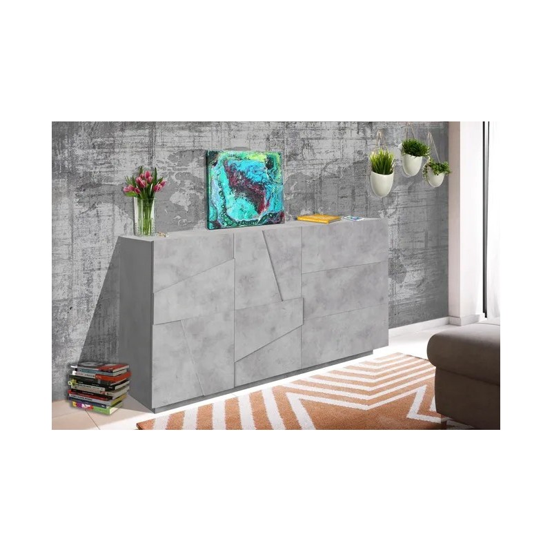 Credenza 2 ante e 3 cassetti Ping