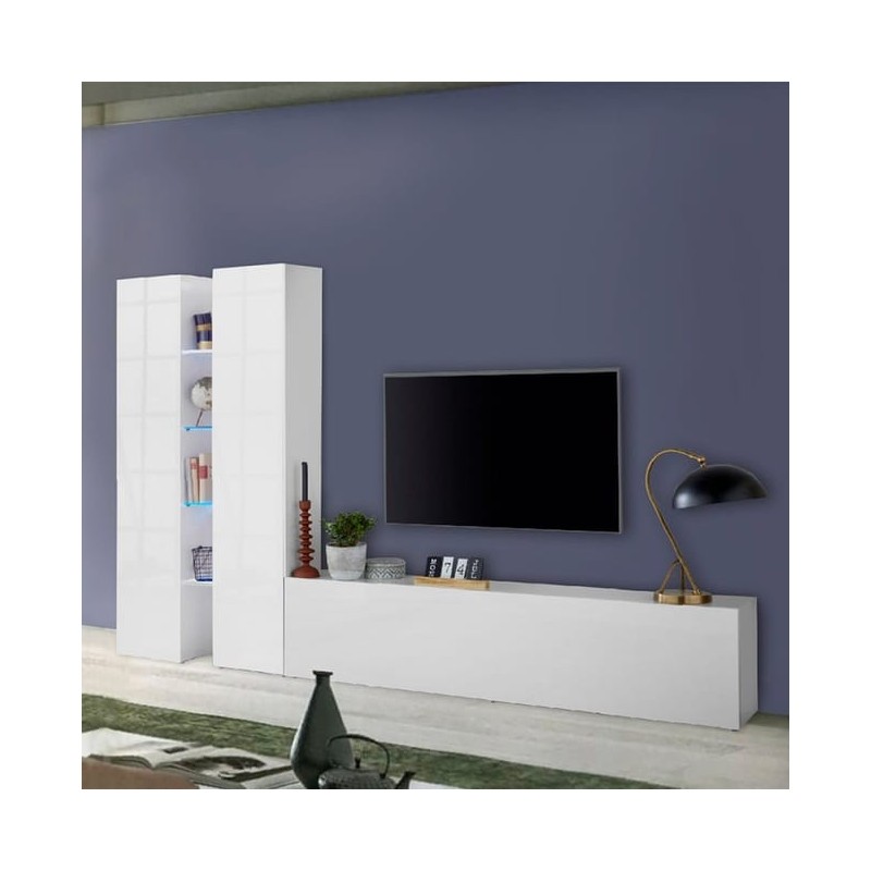 Porta TV 4 mensole 2 armadi Maru