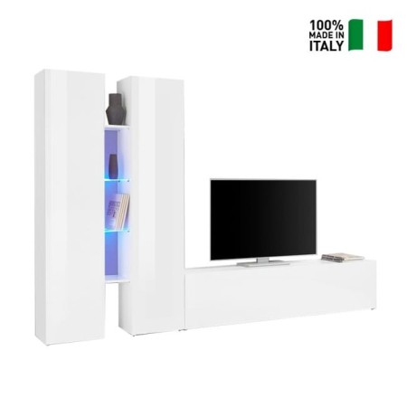 Porta TV 4 mensole 2 armadi Maru