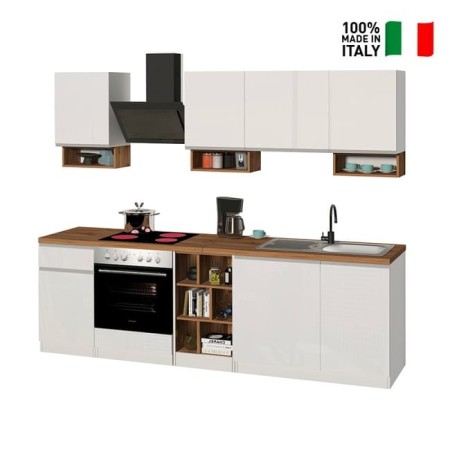 Cucina lineare completa SOLE