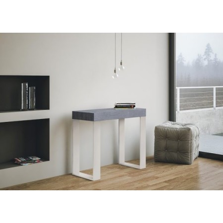 Consolle allungabile Tecno Small telaio bianco